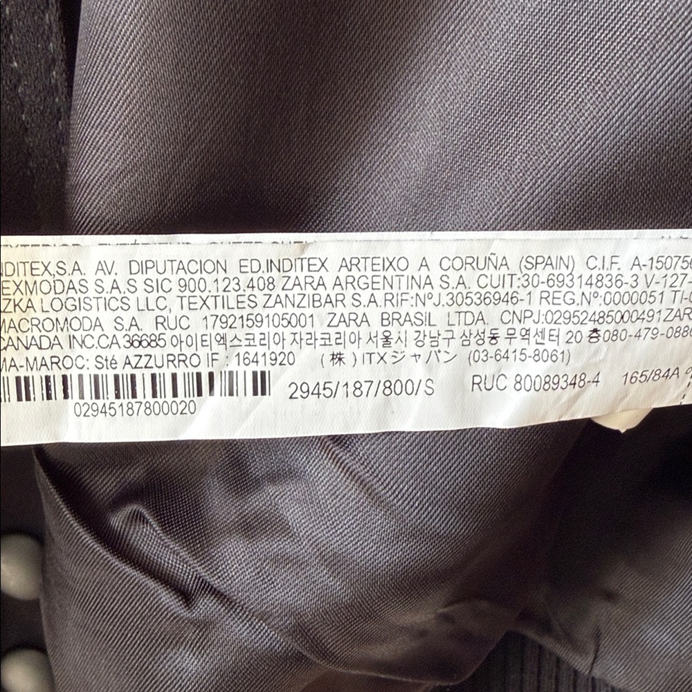 Zara Women's Black Bomber Jacket - Picture 3 of 5